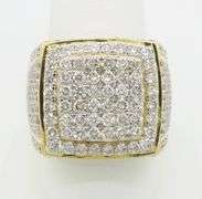 High Quality Men's Ring Crafted with 4.52CTW of Diamonds