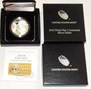 2018 World War I Centennial Silver Dollar