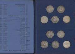 Very Nice 20-pc Walking Liberty Half Dollar Short Set in album