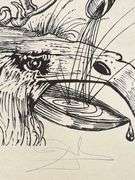 Exclusive Salvador Dali Hand-Signed Lithograph from 'Pantagruel' suite, 1973