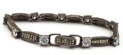 Vintage 925 sterling silver group lot of 5 bracelets