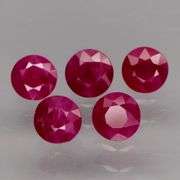 Collectors 3.08ct PIGEONS BLOOD Burmese Ruby set!!!