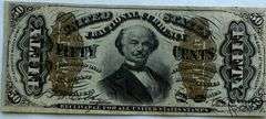 US 50 Cent Third Series Fractional Note