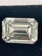 I.G.I CERTIFIED 7.12 CARAT LOOSE DIAMOND EMERALD CUT