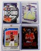 4 Latest Quarterbacks, All Rookies Football Cards