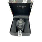 NEW ED HARDY SKULL WATCH