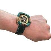 Wooden Skeleton Mechanical Watch