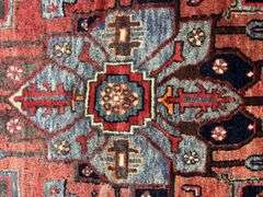 Hand Woven Persian Zanjan 4.2x8.6