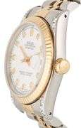 Rolex Datejust 68273, 31mm, Aftermarket Diamond Dial, Two Tone Ladies Watch