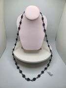 Investment! The most valuable attribute of 230 ctw of tanzenite with diamond necklace
