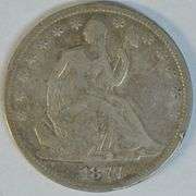1877 Seated Liberty Half Dollar