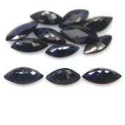 Heated only! 8.09ct marquise cut Sapphire set