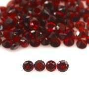 Outstanding 12.24ct diamond cut high fire Mozambique Garnet set
