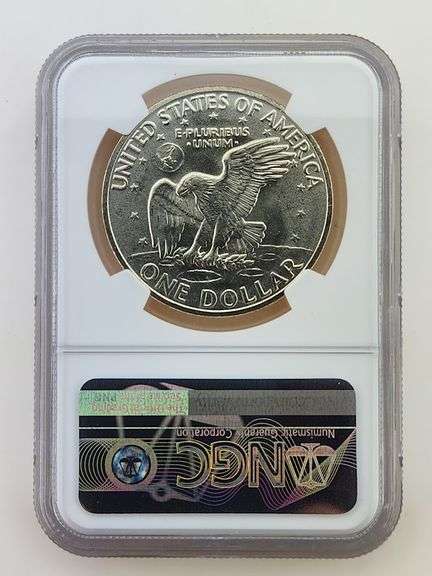 1971-S Silver Ike Dollar, NGC MS66