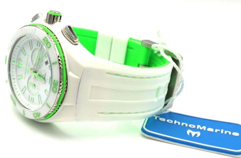 Technomarine Cruise Vission II white dial quartz movement stainless steel watch