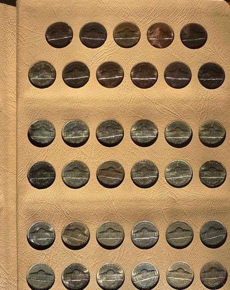 Complete BU Jefferson Nickels 1939-1990