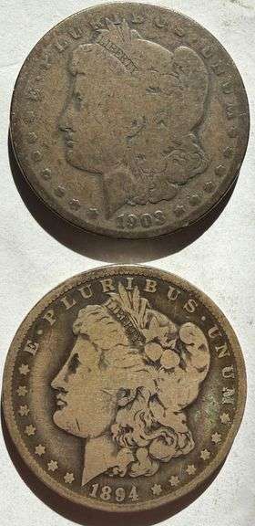 1894 O &1903 S Circulated Morgans