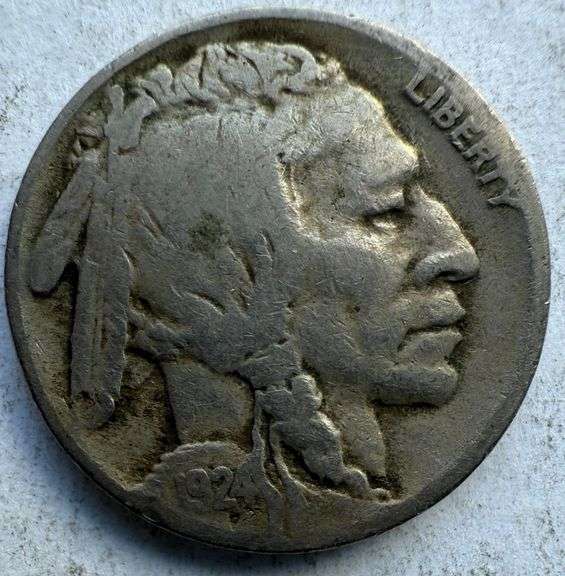 1924 S Buffalo Nickel