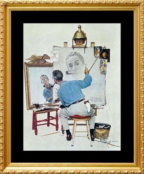 Norman Rockwell Rare Vintage Art