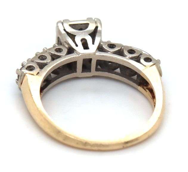 Nice Estate 14K YG Diamond Ring