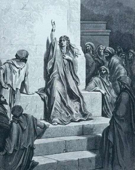 Gustav Dore, Deborah's Song of Triumph