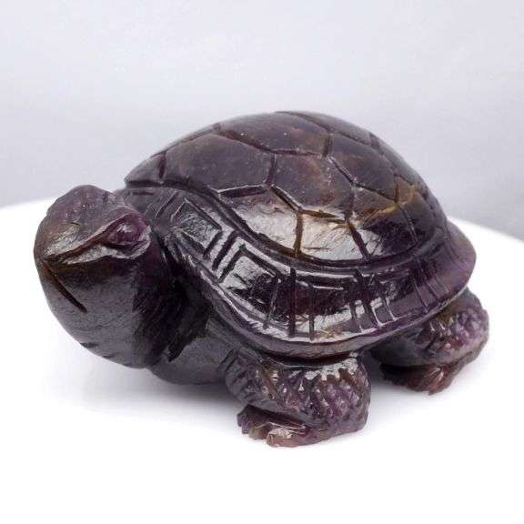 Wow! Look at this 391.38ct Turtle cut from pure Tanzanian Ruby!