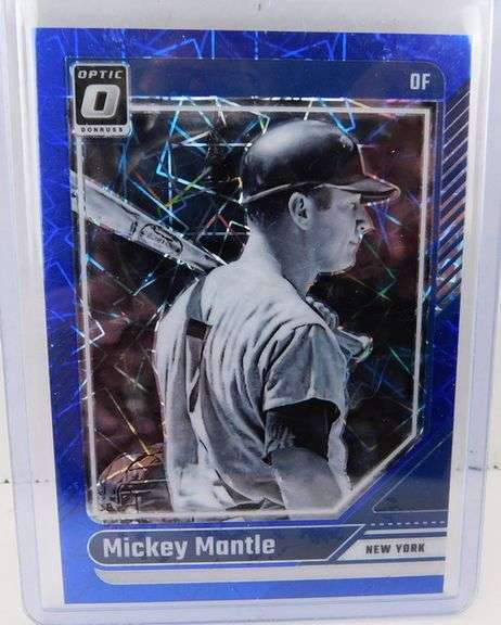 Mickey Mantle Donruss Optic Baseball Card