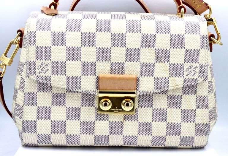 Louis Vuitton Damier Azur croisette handbag