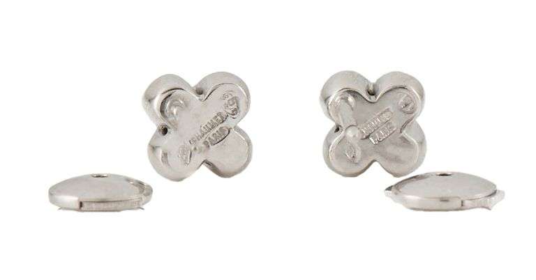 Chaumet 0.35ctw Diamond Lien X Stud Earrings in 18K