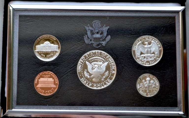 1993 &1994 US Mint Premier Silver Proof Sets.