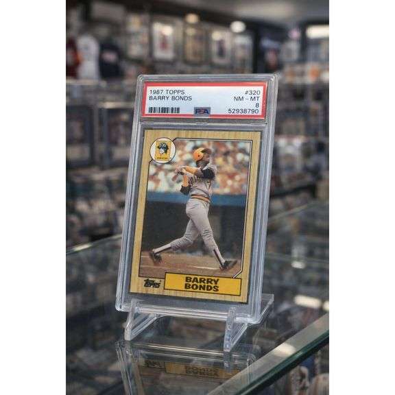 Barry Bonds Graded Baseball Card