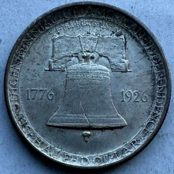 Near Unc 1926 Sesquicentennial Half