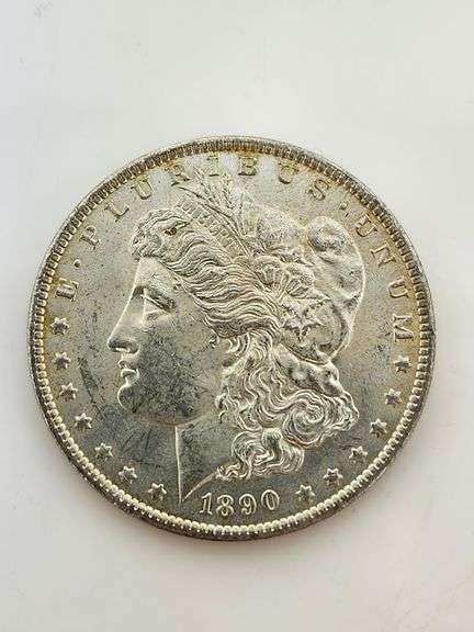 1890-O Morgan Silver Dollar