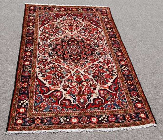 Highly Detailed Hand Woven Persian Lilian 5.4x8.3