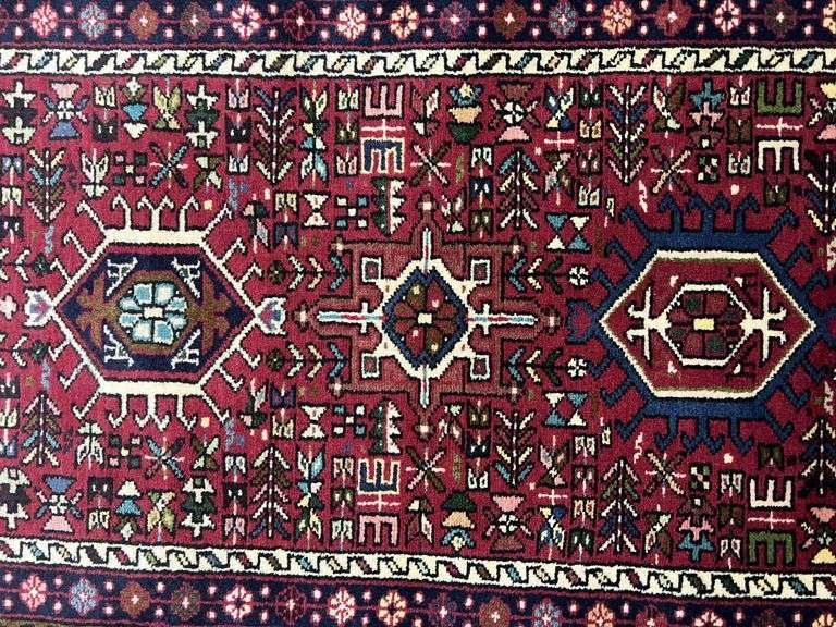 Hand Woven Persian Karajeh 2.2x12.9