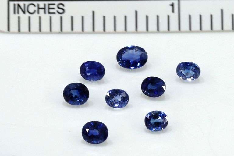 Fine Natural Sapphire - Lot of 8