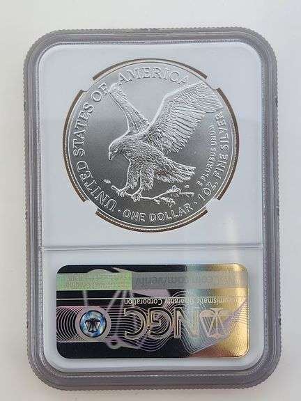 2023 American Silver Eagle, NGC MS70