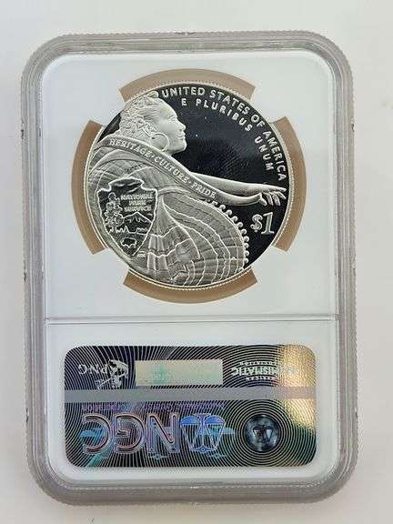 2016-P National Park Service Dollar, NGC PF69 Ultra Cameo ER