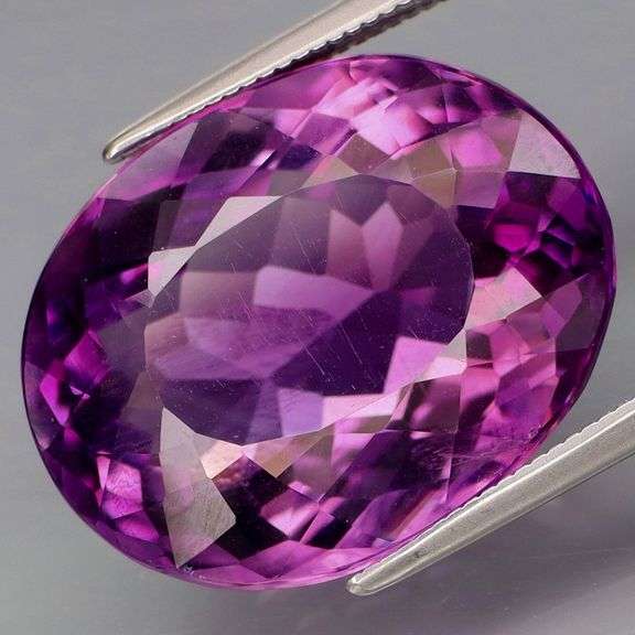 Huge color shifting 16.58ct VS grade Bolivian Amethyst!