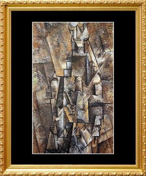 Colectible Pablo Picasso, Man with a Clarinet