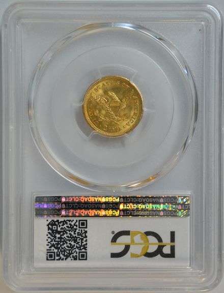 Premium Quality PCGS MS64 graded 1905 $2.50 Liberty Gold. PCGS MS64