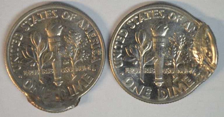 2 Double Struck Gem BU 1998-P Roosevelt Dimes. Possible Mated Pair