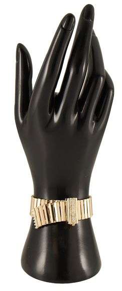 0.70ctw Diamond Polished Bar Link Bracelet in 14K