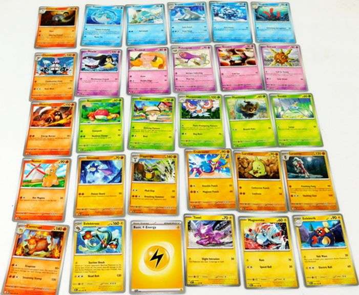 30 Pokémon 2023 Trade Cards
