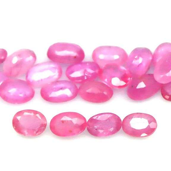 Real! Collectors 8.18ct pink Ruby set!