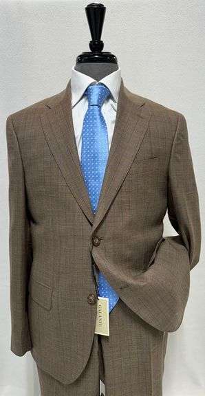 New Spring Summer Slim Fit Suit by Galante, Made in Italy