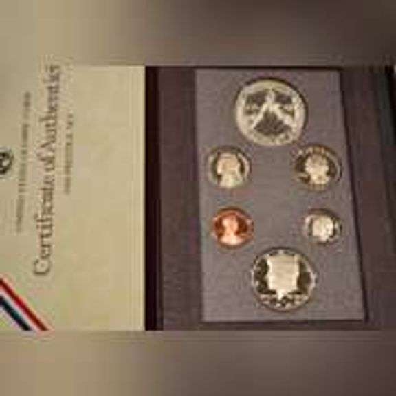 1988 Prestige US Proof Set.