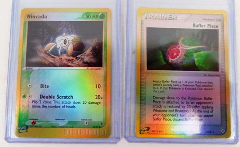 4 Pokémon 2003 Trade Cards