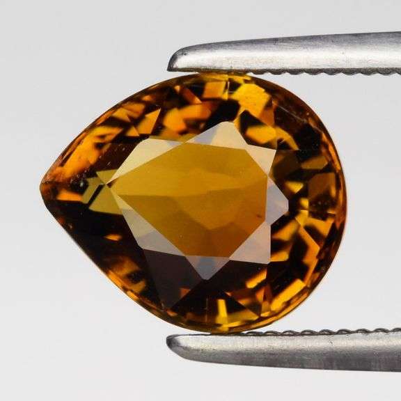 Rare color with premium VVS clarity? Yes! 1.92ct honey amber Tourmaline!