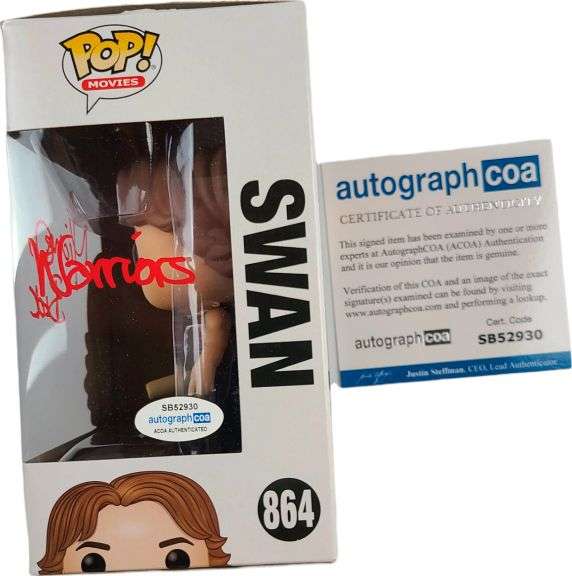 Michael Beck Swan Signed Autographed The Warriors Movie Funko Pop! #864 ACOA